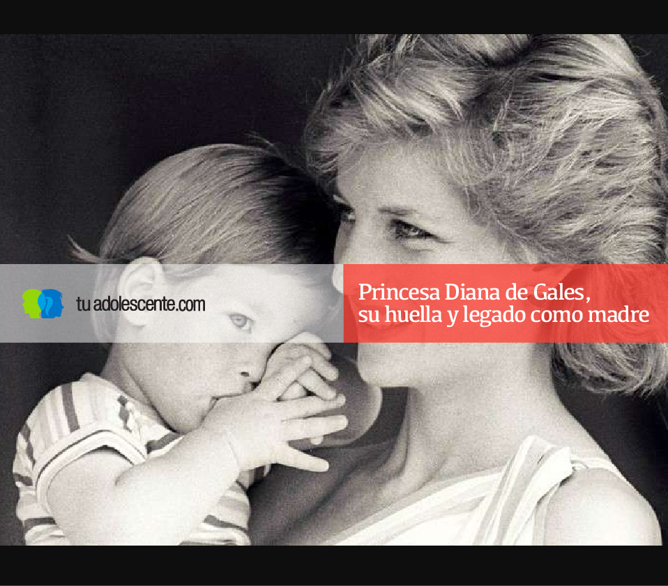 Princesa Diana de Gales, su huella y legado como madre