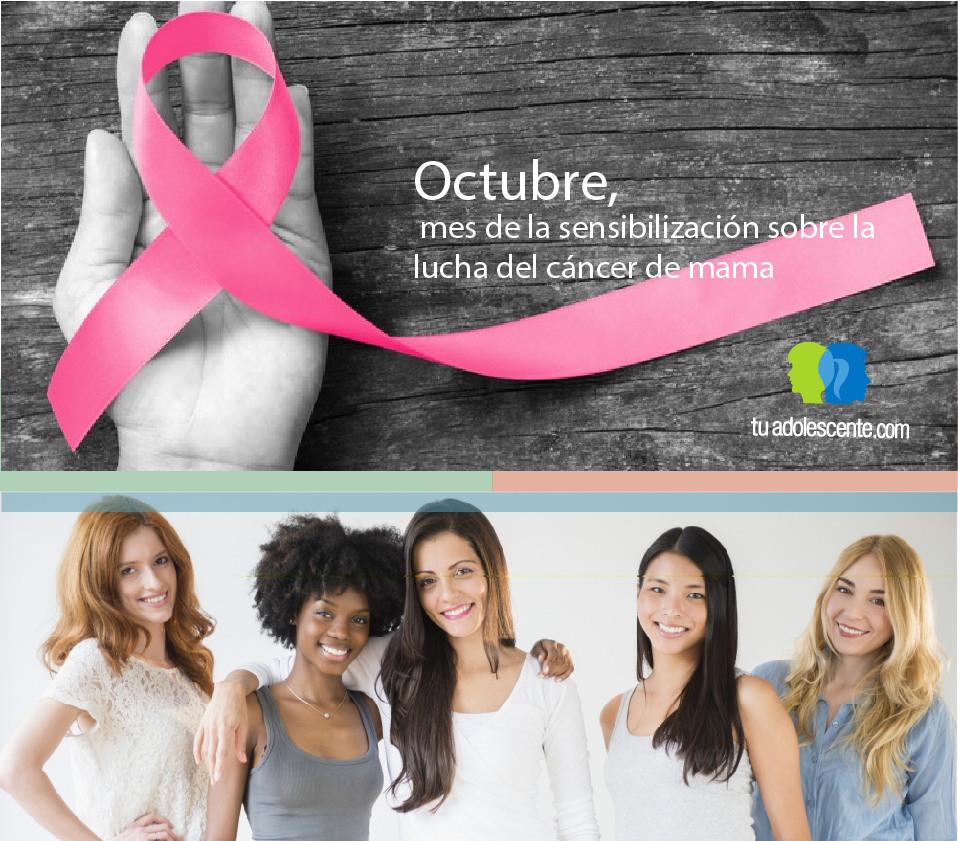 Octubre, lucha contra el cáncer de mama